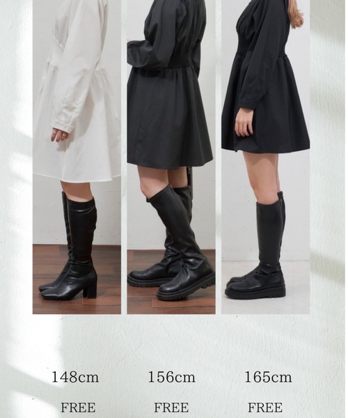 VANNIE U(ヴァニーユー)の「ウエストリブギャザーチュニック/ミニブラウス(シャツ/ブラウス・レディース・ホワイト/ブラック・FREE)」の3枚目の写真