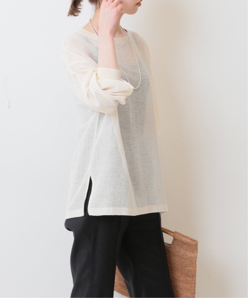 メッシュスキッパープルオーバー（Tシャツ／カットソー）｜SLOBE