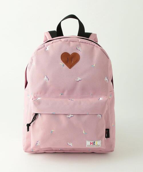 MEI（メイ）の「【WEB限定】【別注】＜MEI（メイ）×green label relaxing＞EX MEI デイパック Lサイズ/ ユニコーン（バックパック/リュック・キッズ・ライトブルー/ライトピンク・FREE）」の2枚目の写真