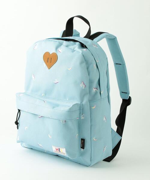 MEI（メイ）の「【WEB限定】【別注】＜MEI（メイ）×green label relaxing＞EX MEI デイパック Lサイズ/ ユニコーン（バックパック/リュック・キッズ・ライトブルー/ライトピンク・FREE）」の5枚目の写真