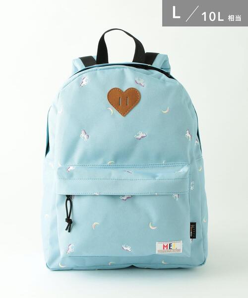 MEI（メイ）の「【WEB限定】【別注】＜MEI（メイ）×green label relaxing＞EX MEI デイパック Lサイズ/ ユニコーン（バックパック/リュック・キッズ・ライトブルー/ライトピンク・FREE）」の12枚目の写真