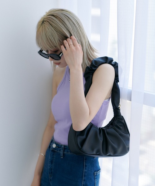 HALEY PESCA（ヘーリーペスカ）の「HALEY PESCA/オーバルフレーム サングラス（サングラス・レディース・ホワイト/ブラック/ブルー・FREE）」の9枚目の写真