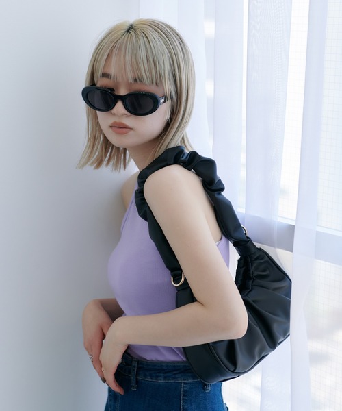 HALEY PESCA（ヘーリーペスカ）の「HALEY PESCA/オーバルフレーム サングラス（サングラス・レディース・ホワイト/ブラック/ブルー・FREE）」の11枚目の写真