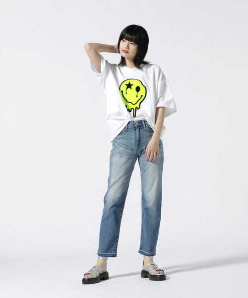 ONE MADE（ワンメイド）の「ONE MADE(ワンメイド)サガラシシュウニコTシャツ（Tシャツ/カットソー・レディース・ホワイト・F）」の17枚目の写真