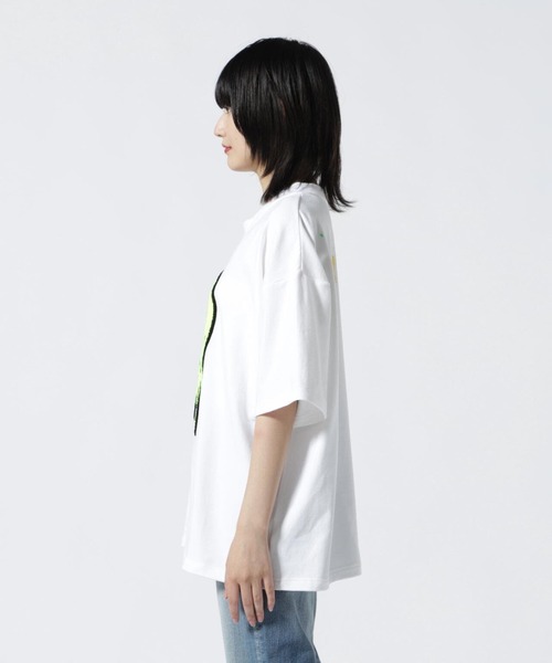 ONE MADE（ワンメイド）の「ONE MADE(ワンメイド)サガラシシュウニコTシャツ（Tシャツ/カットソー・レディース・ホワイト・F）」の18枚目の写真