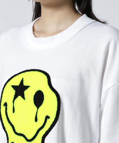 ONE MADE（ワンメイド）の「ONE MADE(ワンメイド)サガラシシュウニコTシャツ（Tシャツ/カットソー・レディース・ホワイト・F）」の20枚目の写真