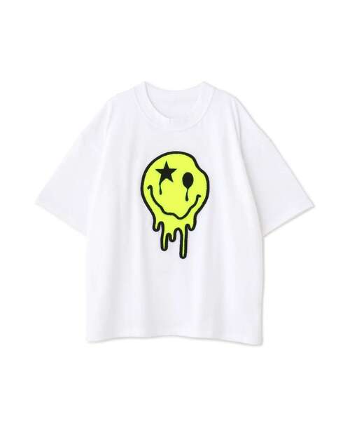 ONE MADE（ワンメイド）の「ONE MADE(ワンメイド)サガラシシュウニコTシャツ（Tシャツ/カットソー・レディース・ホワイト・F）」の22枚目の写真