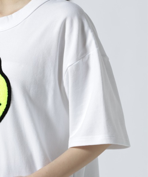 ONE MADE（ワンメイド）の「ONE MADE(ワンメイド)サガラシシュウニコTシャツ（Tシャツ/カットソー・レディース・ホワイト・F）」の10枚目の写真