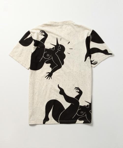 ROCKWELL by Parra（ロックウェル バイ パラ）の「ROCKWELL / falling down Tシャツ（Tシャツ/カットソー・メンズ・ホワイト・SMALL/LARGE/MEDIUM/X-SMALL）」の8枚目の写真