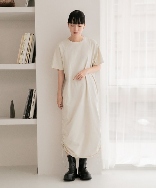 専用/ワンピース サイドギャザーワンピース（6954121826） | 7