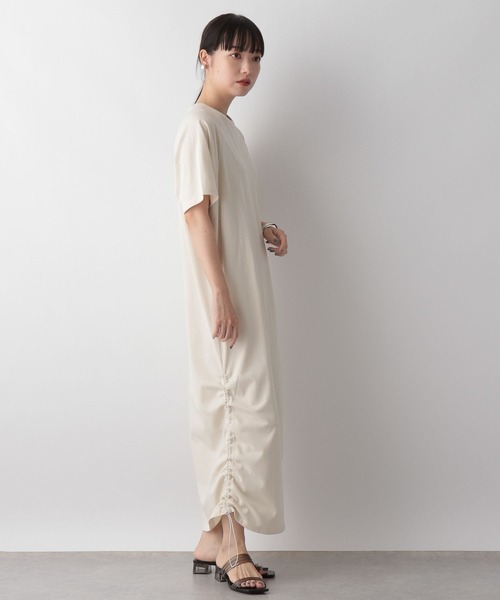 LOWRYS FARM（ローリーズファーム）の「ドロストカットワンピース　352999（ワンピース・レディース・ブラック/ブラウン/アイボリー・FREE）」の4枚目の写真