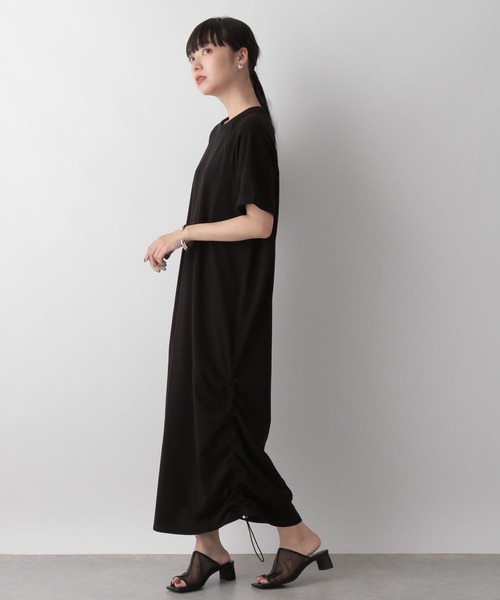 LOWRYS FARM（ローリーズファーム）の「ドロストカットワンピース　352999（ワンピース・レディース・ブラック/ブラウン/アイボリー・FREE）」の7枚目の写真