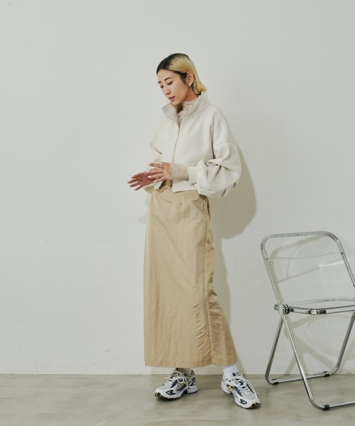 Auntie Rosa Holiday(アンティローザホリデー)の「アウトシームボトルネックプルオーバー(Tシャツ/カットソー・レディース・ベージュ/グレー・FREE)」の12枚目の写真