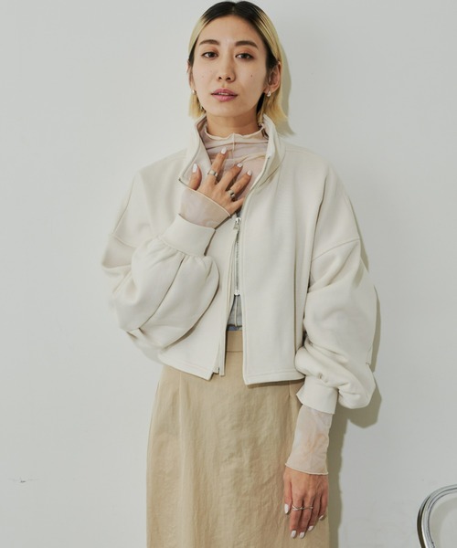 Auntie Rosa Holiday(アンティローザホリデー)の「アウトシームボトルネックプルオーバー(Tシャツ/カットソー・レディース・ベージュ/グレー・FREE)」の6枚目の写真