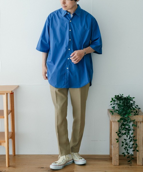 ITEMS URBANRESEARCH（アイテムズ アーバンリサーチ）の「ピンヘッド テーパードイージーパンツ（その他パンツ・メンズ・グレー/ネイビー/ベージュ/ブラック・LARGE/MEDIUM）」の16枚目の写真