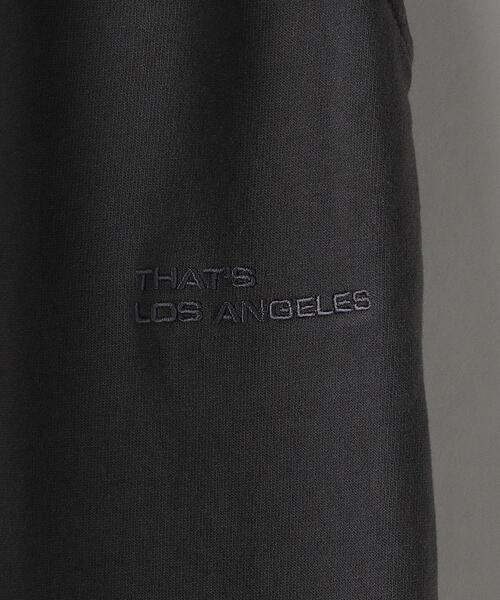 LOS ANGELES APPAREL(ロサンゼルスアパレル)の「【別注】 <LOS ANGELES APPAREL> LOGO SWEAT PANTS/パンツ(スウェットパンツ・メンズ・ブラウン/ライトグレー/ダークグレー・S/M/L/XL)」の10枚目の写真