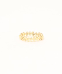 Cherie+Chambre/Edging Gold Beads Ring