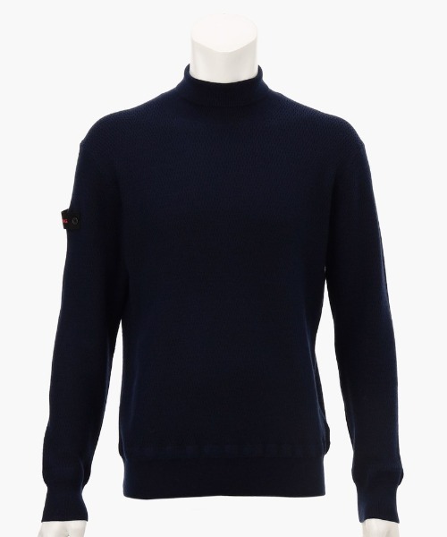 BRIEFING（ブリーフィング）の「【ブリーフィングゴルフ】MENS RIB TURTLE NECK KNIT/メンズリブタートルネックニット（ニット/セーター・メンズ・ネイビー/グレー/ブラック/ホワイト/オリーブ・M/L）」の5枚目の写真