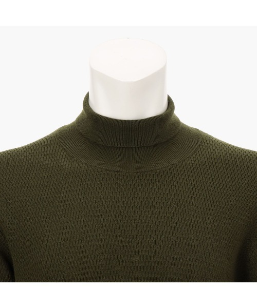 BRIEFING（ブリーフィング）の「【ブリーフィングゴルフ】MENS RIB TURTLE NECK KNIT/メンズリブタートルネックニット（ニット/セーター・メンズ・ネイビー/グレー/ブラック/ホワイト/オリーブ・M/L）」の18枚目の写真