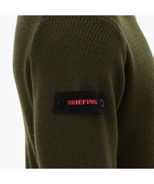 BRIEFING（ブリーフィング）の「【ブリーフィングゴルフ】MENS RIB TURTLE NECK KNIT/メンズリブタートルネックニット（ニット/セーター・メンズ・ネイビー/グレー/ブラック/ホワイト/オリーブ・M/L）」の17枚目の写真