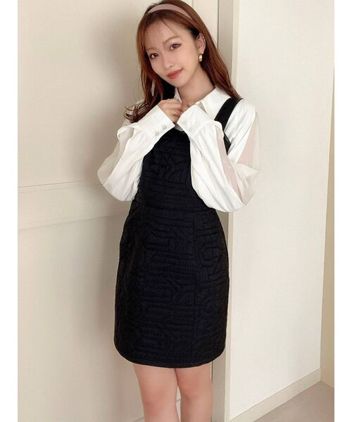 RESEXXY（リゼクシー）の「ニュアンスサテンカチューシャ（カチューシャ・レディース・ブラック/ベージュ/ブラウン・FREE）」の8枚目の写真