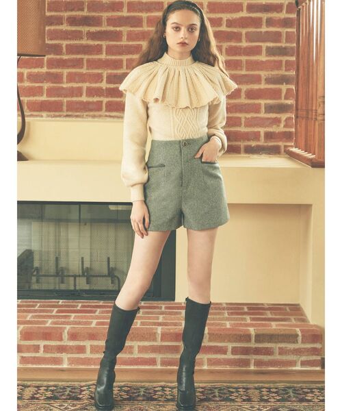 RESEXXY（リゼクシー）の「ニュアンスサテンカチューシャ（カチューシャ・レディース・ブラック/ベージュ/ブラウン・FREE）」の9枚目の写真