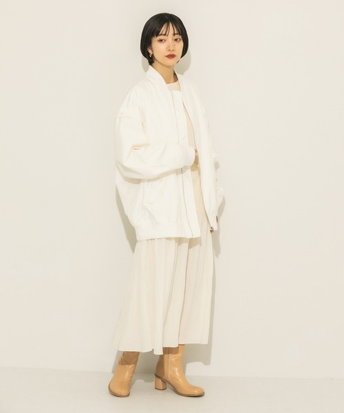 KBF（ケイビーエフ）の「2WAYルーズMA-1ブルゾン（ブルゾン
