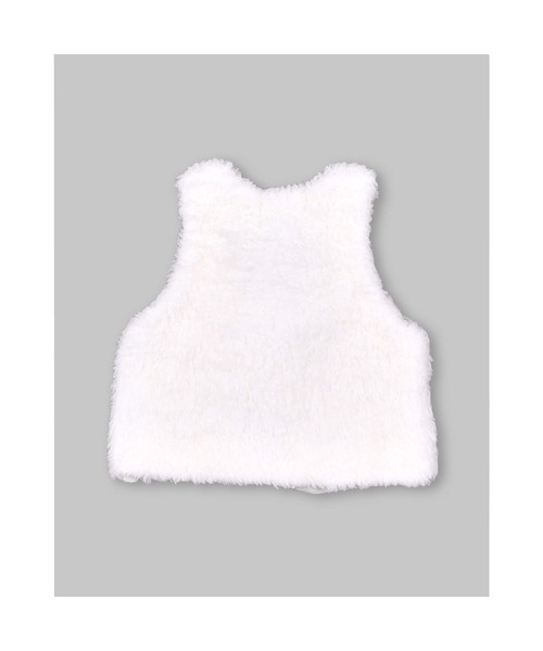 SLAP SLIP BABY（スラップスリップベビー）の「SLAPSLIPBABY/アニマルモチーフ刺繍ボアベストベビー(70~80cm)（ベスト・キッズ・オフホワイト/ピンク/ベージュ系その他・ONESIZE）」の20枚目の写真
