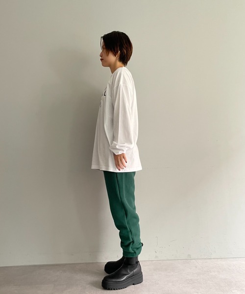 SUPERTHANKS(スーパーサンクス)の「【SUPERTHANKS / スーパーサンクス】DRAMATIC LONG SLEEVE Tシャツ(Tシャツ/カットソー・レディース・ホワイト/ブラック・SMALL)」の14枚目の写真