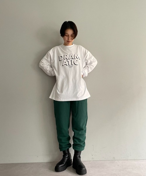 SUPERTHANKS(スーパーサンクス)の「【SUPERTHANKS / スーパーサンクス】DRAMATIC LONG SLEEVE Tシャツ(Tシャツ/カットソー・レディース・ホワイト/ブラック・SMALL)」の13枚目の写真