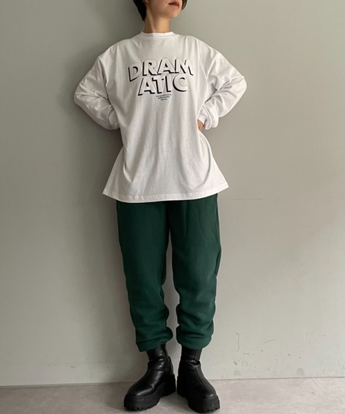 SUPERTHANKS(スーパーサンクス)の「【SUPERTHANKS / スーパーサンクス】DRAMATIC LONG SLEEVE Tシャツ(Tシャツ/カットソー・レディース・ホワイト/ブラック・SMALL)」の8枚目の写真