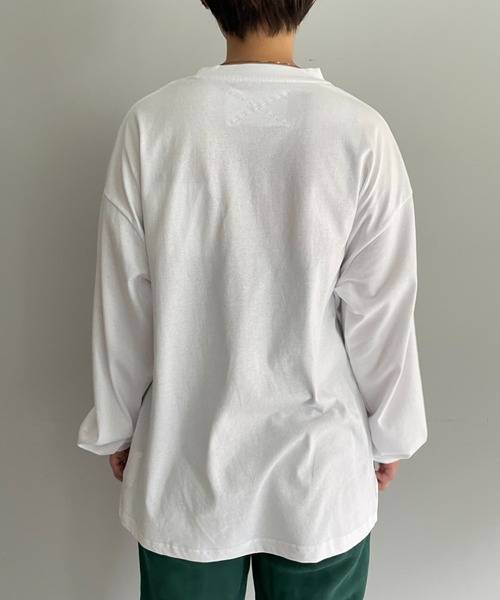 SUPERTHANKS スーパーサンクスニット オーバーサイズ ロング Tシャツ 楽天市場】スーパーサンクス SUPERTHANKS 春ニット オーバー