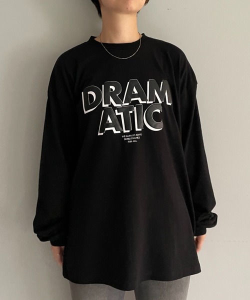 SUPERTHANKS(スーパーサンクス)の「【SUPERTHANKS / スーパーサンクス】DRAMATIC LONG SLEEVE Tシャツ(Tシャツ/カットソー・レディース・ホワイト/ブラック・SMALL)」の18枚目の写真
