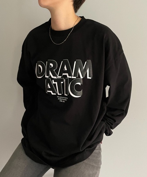 SUPERTHANKS(スーパーサンクス)の「【SUPERTHANKS / スーパーサンクス】DRAMATIC LONG SLEEVE Tシャツ(Tシャツ/カットソー・レディース・ホワイト/ブラック・SMALL)」の16枚目の写真