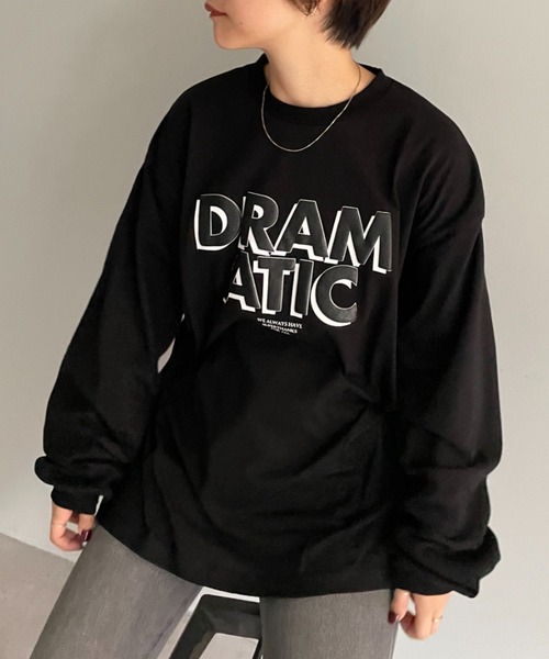 SUPERTHANKS(スーパーサンクス)の「【SUPERTHANKS / スーパーサンクス】DRAMATIC LONG SLEEVE Tシャツ(Tシャツ/カットソー・レディース・ホワイト/ブラック・SMALL)」の17枚目の写真