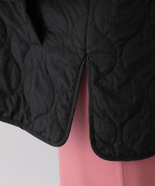 LOWRYS FARM（ローリーズファーム）の「キルティングブルゾン　287159（ブルゾン・レディース・ブラック/ベージュ/カーキ/アイボリー・FREE）」の20枚目の写真