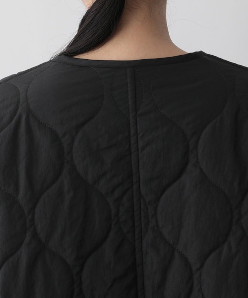 LOWRYS FARM（ローリーズファーム）の「キルティングブルゾン　287159（ブルゾン・レディース・ブラック/ベージュ/カーキ/アイボリー・FREE）」の12枚目の写真