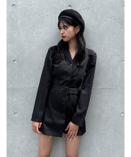 ENVYM（アンビー）の「スーツワンピ（ワンピース・レディース・ブラック/グレー・FREE）」の21枚目の写真