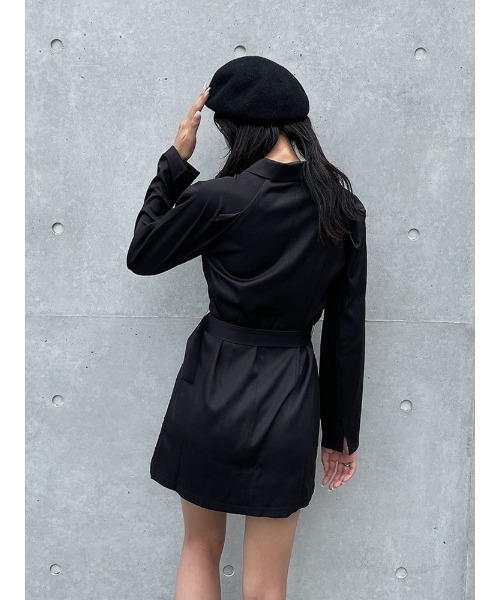 ENVYM（アンビー）の「スーツワンピ（ワンピース・レディース・ブラック/グレー・FREE）」の22枚目の写真