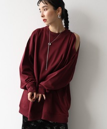 HARE | カラービッグカタアキスウェット(HARE)(スウェット)