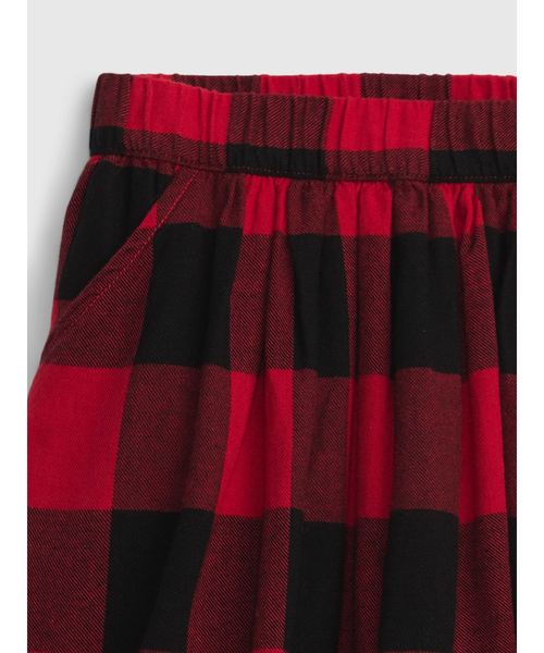 GAP（ギャップ）の「バッファローチェックスカート (キッズ)（スカート・キッズ・レッド・XL/XXL/L/M/XS/S）」の2枚目の写真