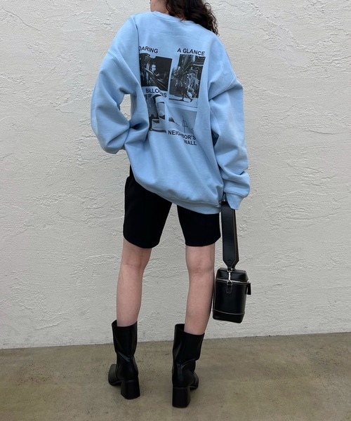 mystic(ミスティック)の「【サイズ展開あり】スリムハーフパンツ(その他パンツ・レディース・アイボリー/ブラック・1/2)」の8枚目の写真