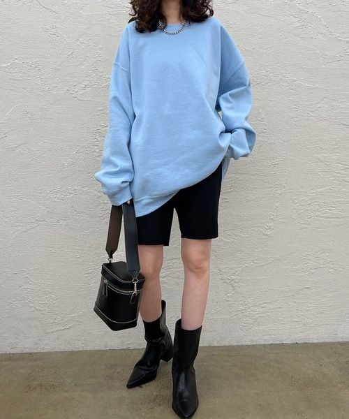 mystic(ミスティック)の「【サイズ展開あり】スリムハーフパンツ(その他パンツ・レディース・アイボリー/ブラック・1/2)」の11枚目の写真