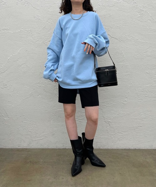 mystic(ミスティック)の「【サイズ展開あり】スリムハーフパンツ(その他パンツ・レディース・アイボリー/ブラック・1/2)」の16枚目の写真