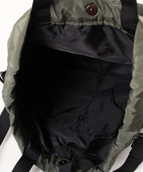 DONOBAN（ドノバン）の「キルトボアドロストショルダー（ショルダーバッグ・レディース・ブラック/グレー/カーキ・FREE）」の6枚目の写真