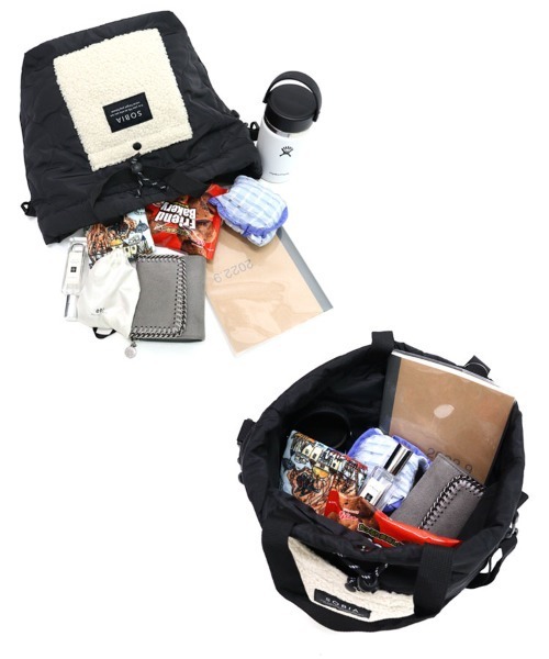 DONOBAN（ドノバン）の「キルトボアドロストショルダー（ショルダーバッグ・レディース・ブラック/グレー/カーキ・FREE）」の19枚目の写真