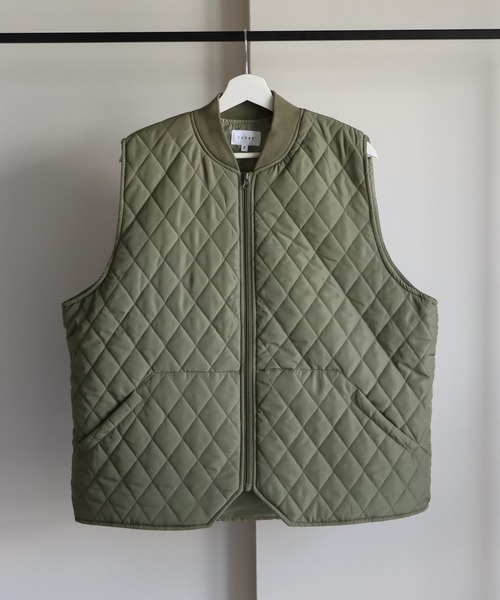 COURO（コウロ）の「ダイヤキルトエコダウンベスト（ダウンベスト・レディース・ブラック/カーキ・FREE）」の22枚目の写真