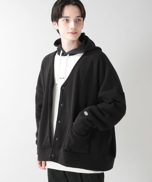 DISCUS(ディスカス)の「DISCUS/フリースカーディガン(カーディガン/ボレロ・メンズ・グリーン/ブラック・LARGE/X-LARGE)」の18枚目の写真