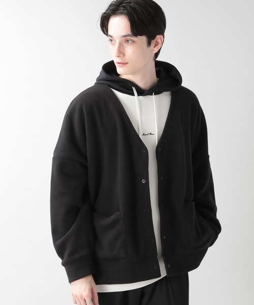 DISCUS(ディスカス)の「DISCUS/フリースカーディガン(カーディガン/ボレロ・メンズ・グリーン/ブラック・LARGE/X-LARGE)」の21枚目の写真