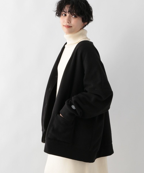 DISCUS(ディスカス)の「DISCUS/フリースカーディガン(カーディガン/ボレロ・メンズ・グリーン/ブラック・LARGE/X-LARGE)」の4枚目の写真